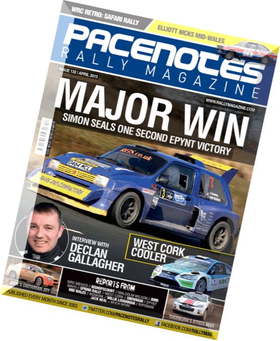 Pacenotes Rally Magazine – April 2015