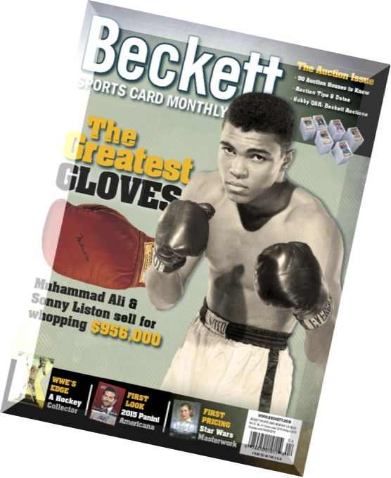 Beckett Sports Card Monthly – April 2015