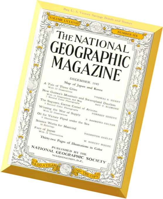 National Geographic Magazine 1945-12, December