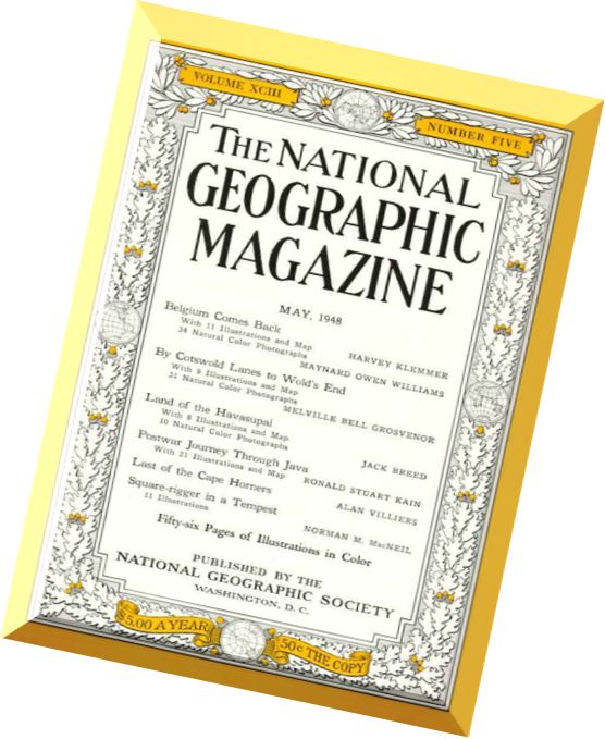 National Geographic Magazine 1948-05, May
