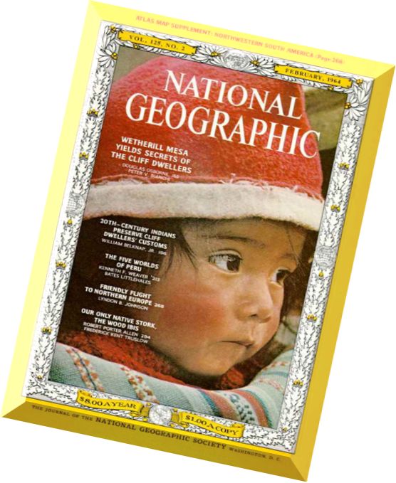 National Geographic Magazine 1964-02, February