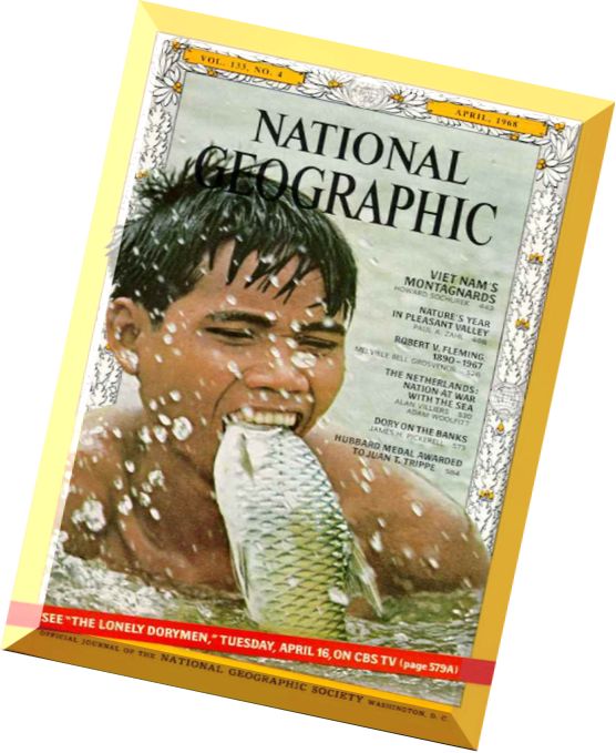National Geographic Magazine 1968-04, April
