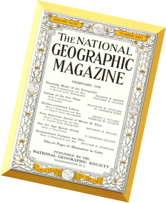 National Geographic Magazine 1948-02, February