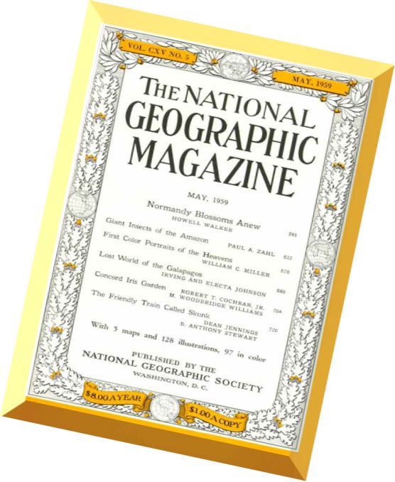 National Geographic Magazine 1959-05, May