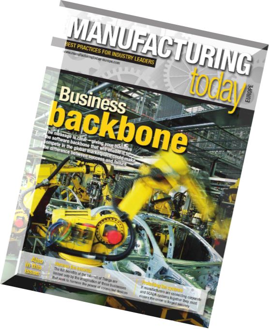 Manufacturing Today Europe Issue 115, 2015