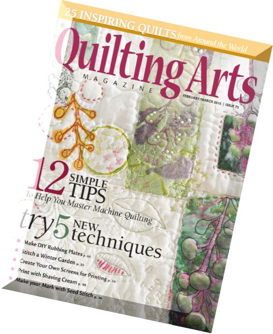 Quilting Arts – February-March 2015