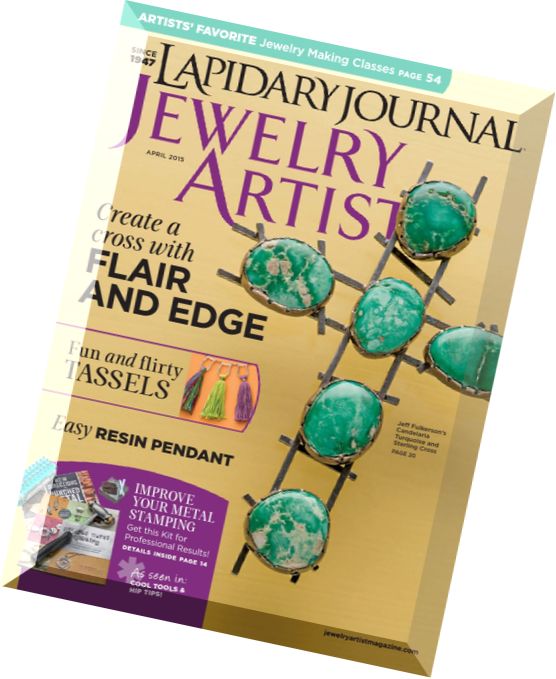 Lapidary Journal Jewelry Artist – April 2015