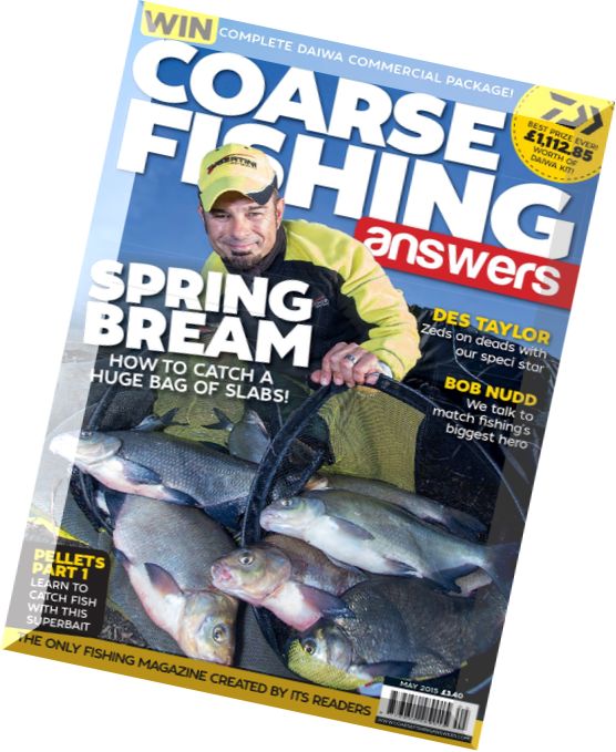 Coarse Fishing Answers – May 2015