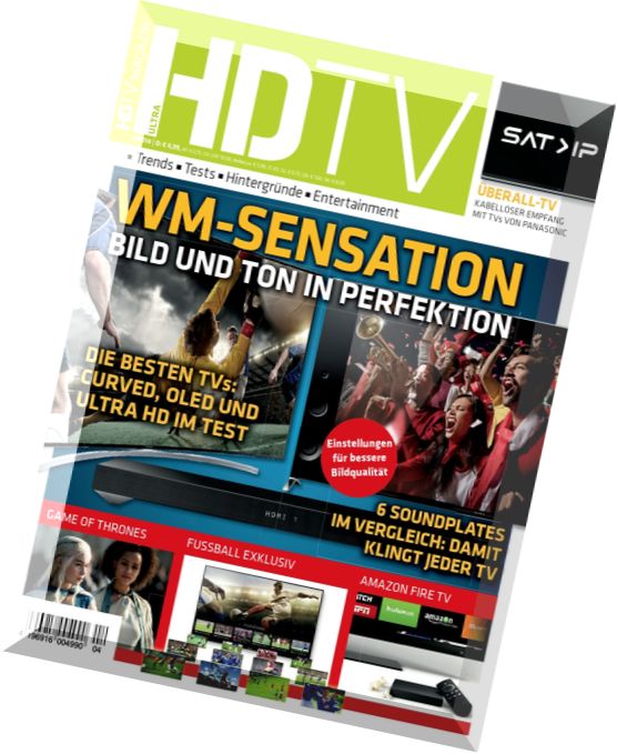 HDTV Magazine Ausgabe 4, 2014