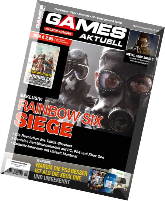 Games Aktuell Magazin – Mai 2015