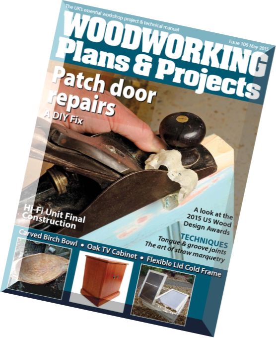 Woodworking Plans & Projects – May 2015