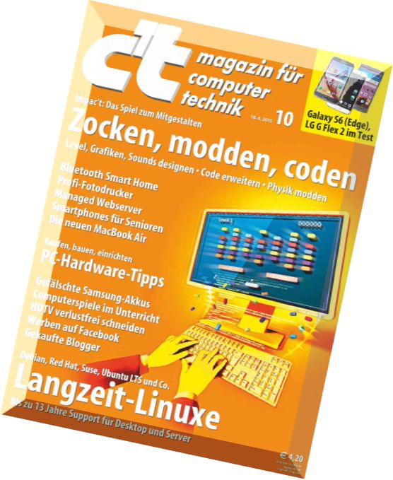 c’t magazin 10-2015 (18.04.2015)