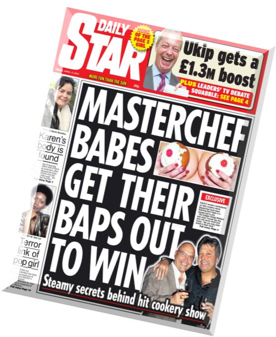 DAILY STAR – Friday, 17 April 2015