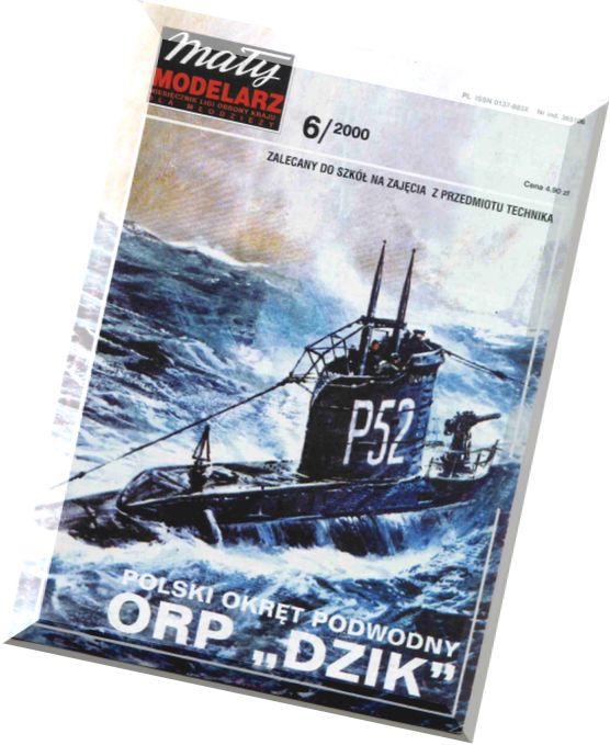 Maly Modelarz (2000-06) – Okret podwodny ORP Dzik
