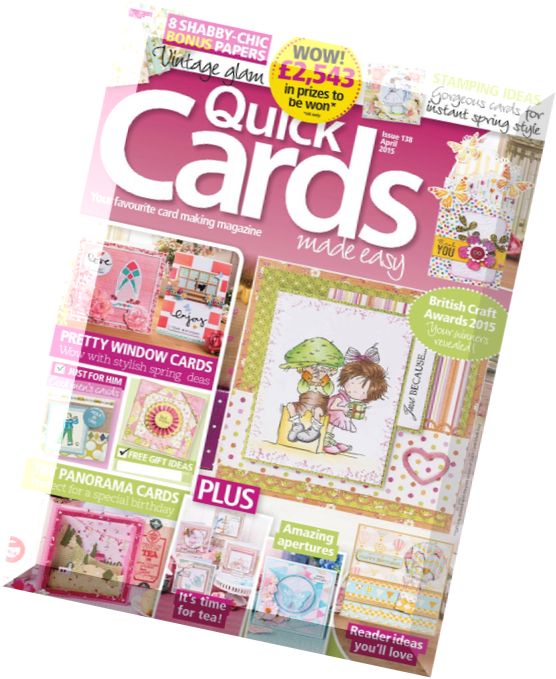Quick Cards Made Easy – April 2015