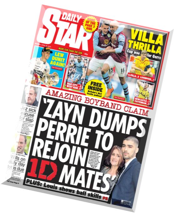 DAILY STAR – Monday, 20 April 2015