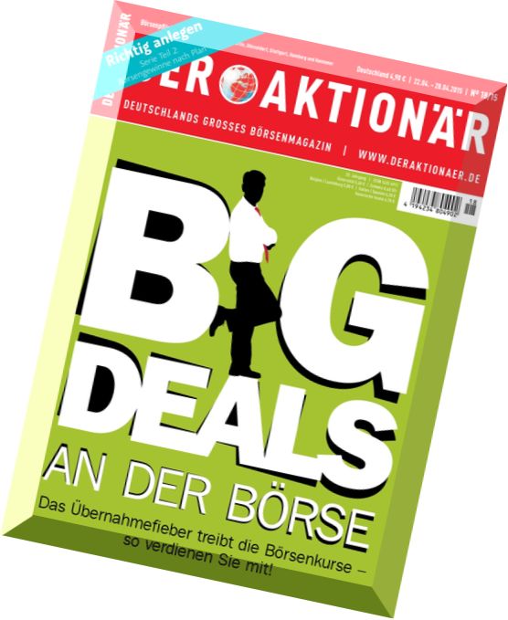 Der Aktionaer Magazin N 18, 22 April 2015