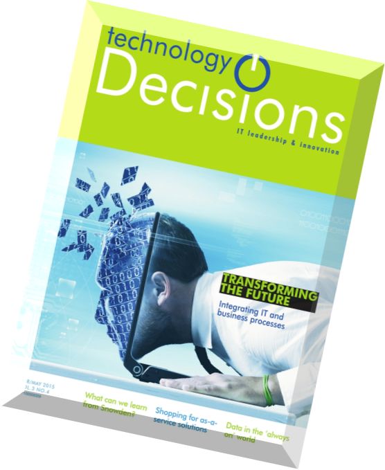 Technology Decisions – April-May 2015