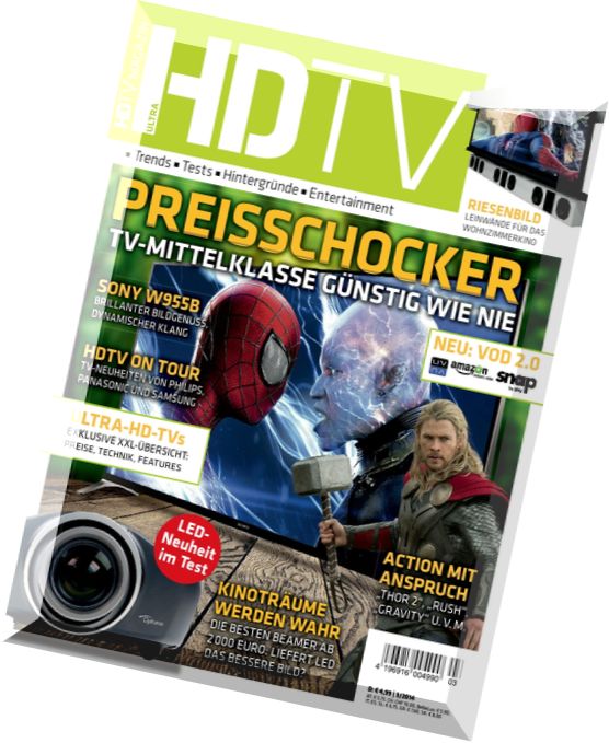 HDTV Magazine Ausgabe 3, 2014