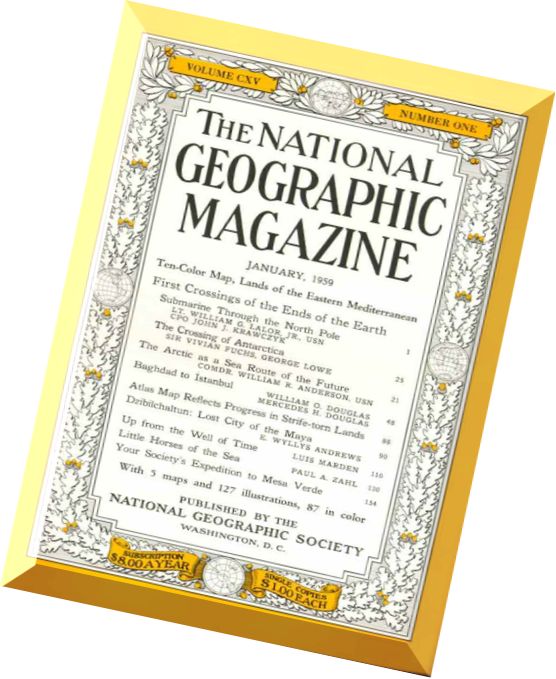 National Geographic Magazine 1959-01, January