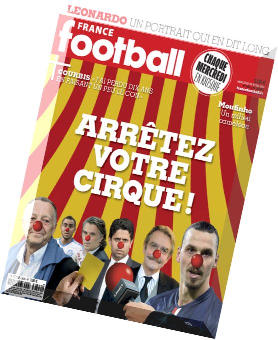 France Football N 3600 du Mercredi 22 Avril 2015