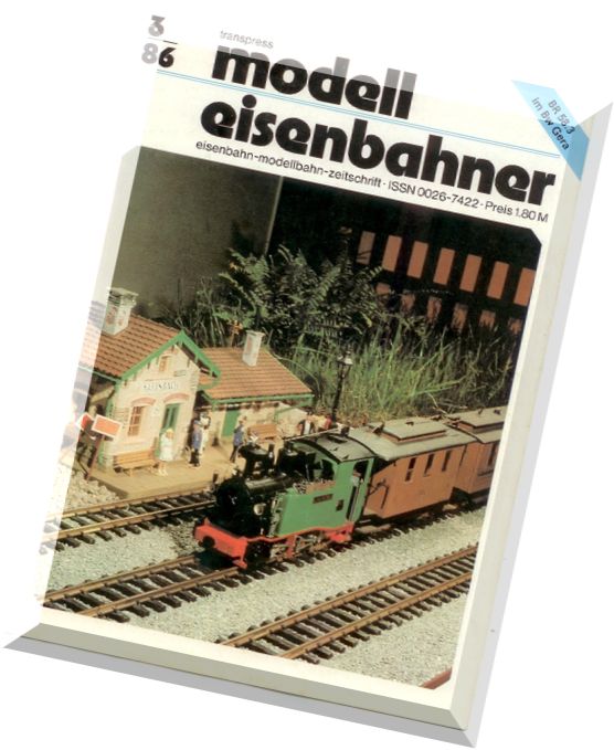 Modell Eisenbahner 1986-03