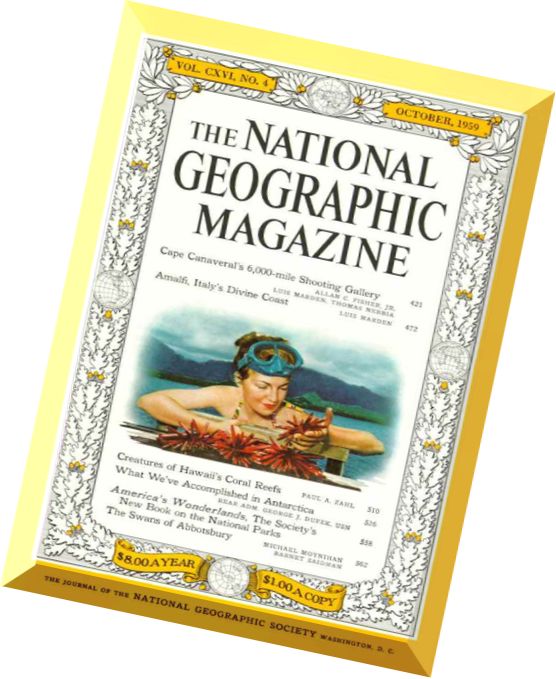 National Geographic Magazine 1959-10, October