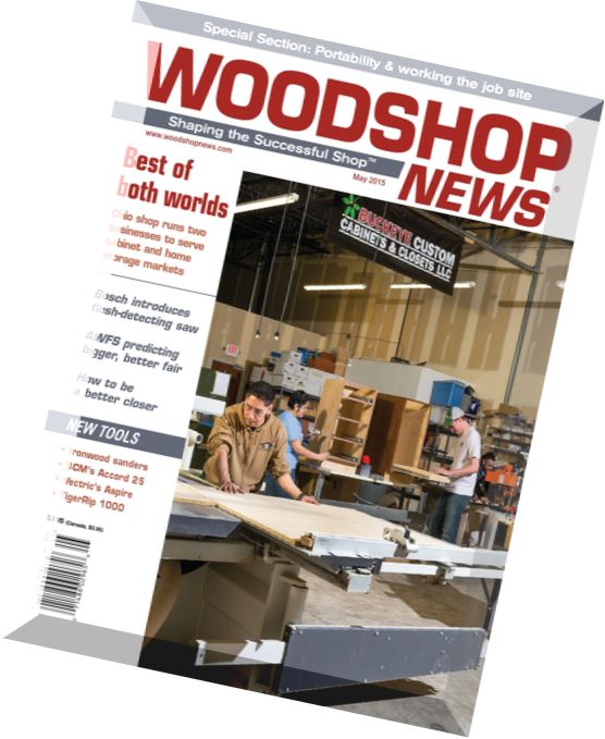 Woodshop News – May 2015
