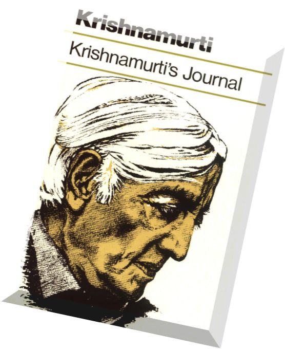 Krishnamurti’s Journal