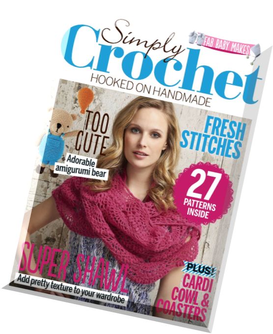 Simply Crochet – Issue 31, 2015