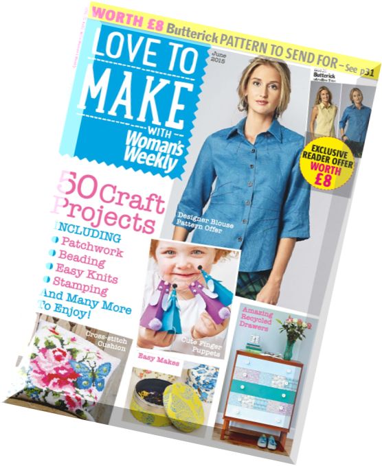 Love to make with Woman’s Weekly – June 2015