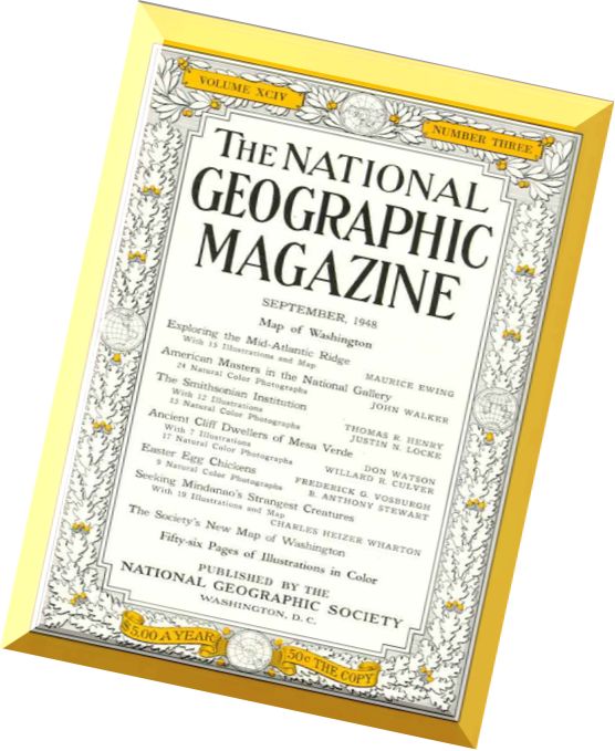 National Geographic Magazine 1948-09, September