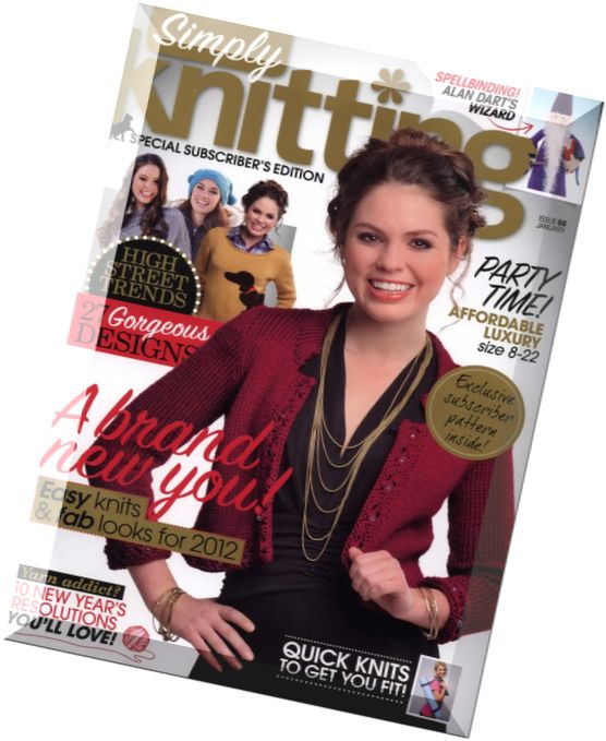 Simply Knitting 2012-01