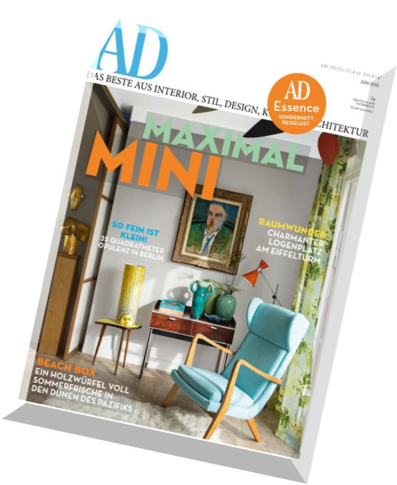 AD Architectural Digest Germany – Juni 2015