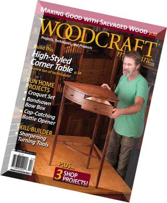 Woodcraft Magazine – June-July 2015