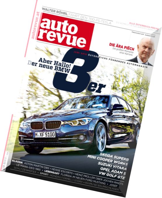 Auto Revue Magazin Juni N 06, 2015