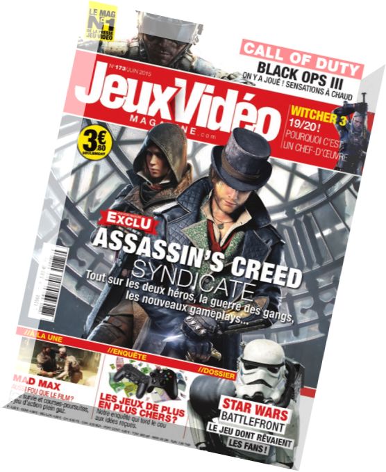 Jeux Video Magazine N 173 – Juin 2015