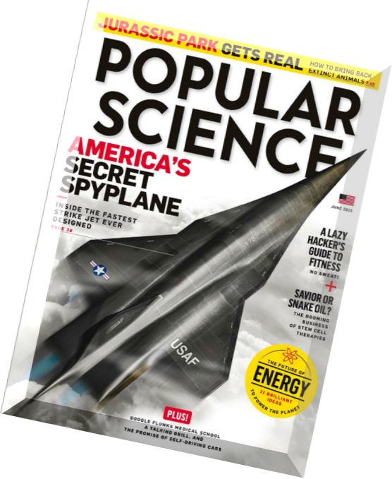 Popular Science USA – June 2015