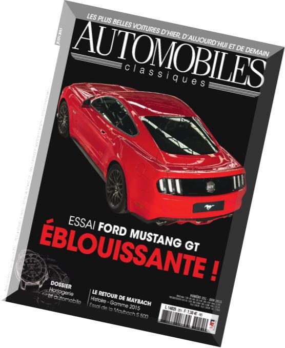 Automobiles Classiques N 251 – Juin 2015