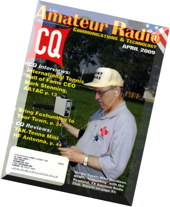 CQ Amateur Radio – 04 April 2009