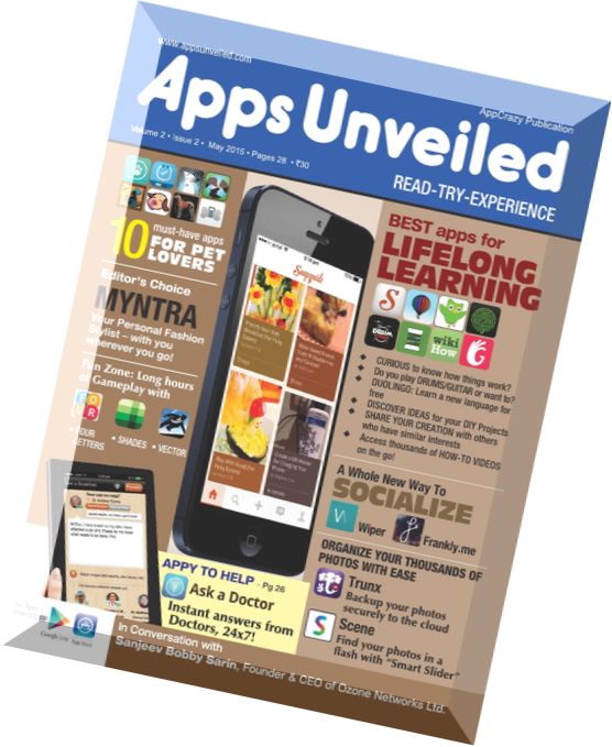 Apps Unveiled – May 2015