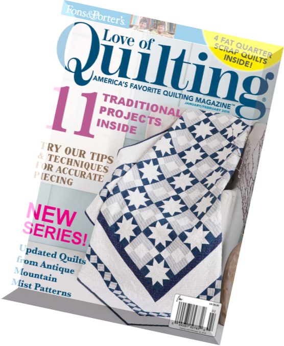 Love of Quilting – January-February 2015