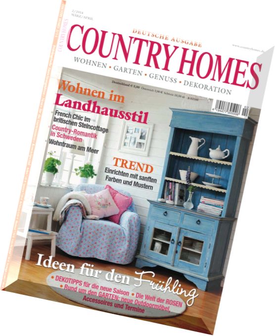 Country Homes (Deutsche Ausgabe) Magazin Marz-April N 02, 2014