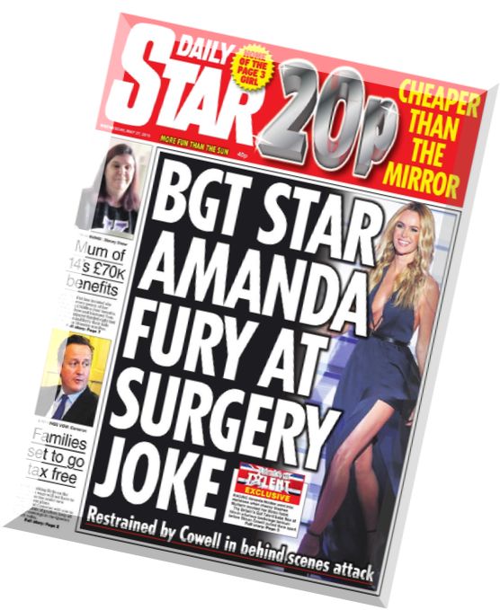 DAILY STAR – Wednesday, 27 May 2015