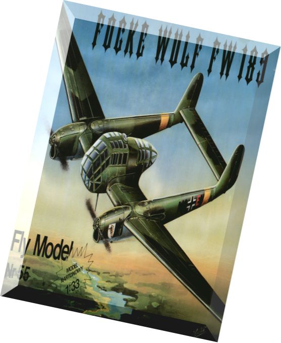 Model Kartonowy – Fly Model 055 – Focke Wulf FW 189