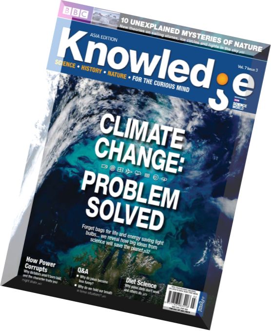 BBC Knowledge Magazine Asia Edition Vol.7 Issue 3, 2015