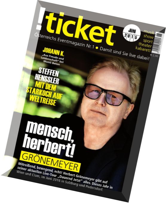 !ticket Magazine – Juni 2015