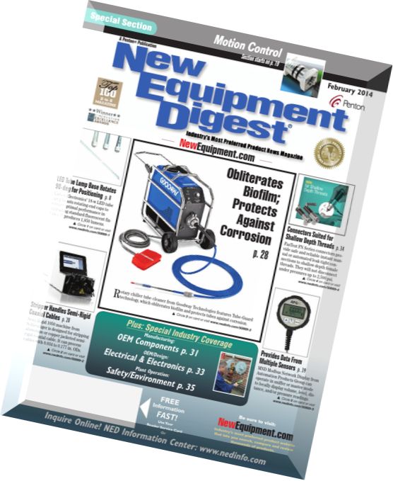 New Equipment Digest – February 2014