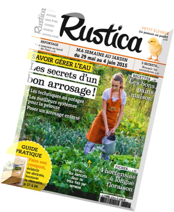Rustica N 2370 – 29 Mai au 4 Juin 2015