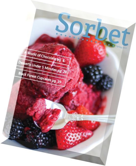 Sorbet Magazine – Spring 2015